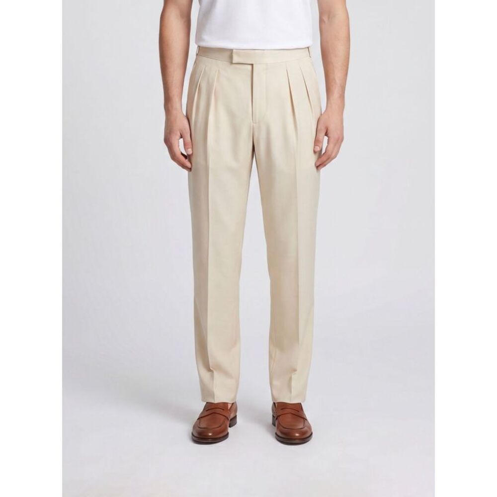 Tom Ford Pants Men Ivory